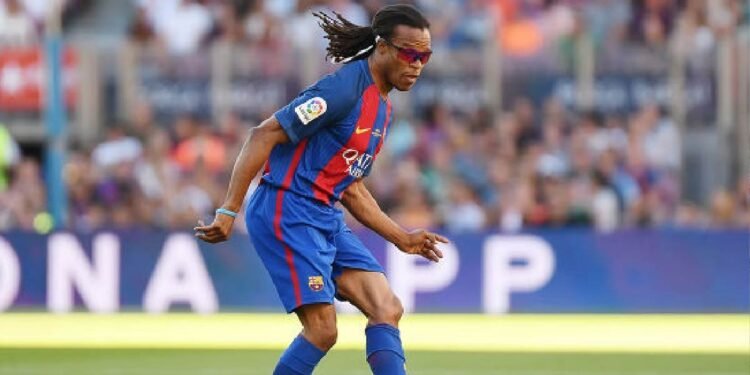 Iconic Edgar Davids Nameset Barcelona